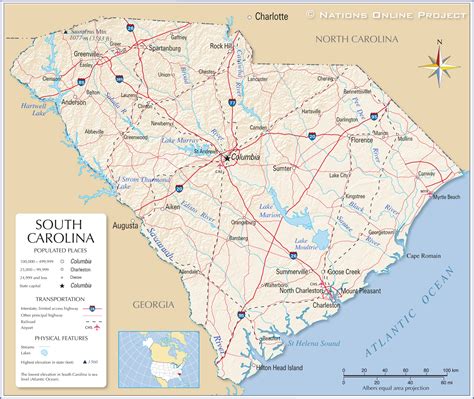 Training and Certification Options for MAP South Carolina and Georgia Map